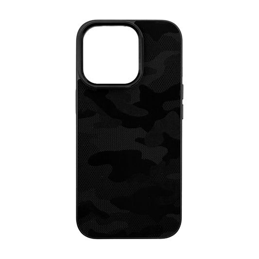 Rugged Black Camo iPhone Case